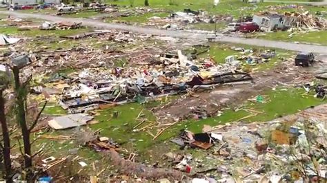 Drone footage shows scope of northwestern Wisconsin tornado damage