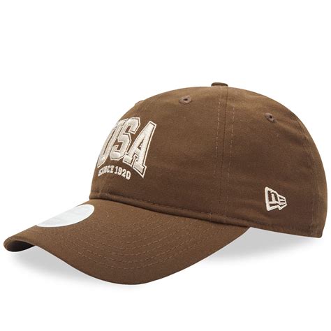 NEW ERA 9Twenty Adjustable Cap Brown | END. (US)