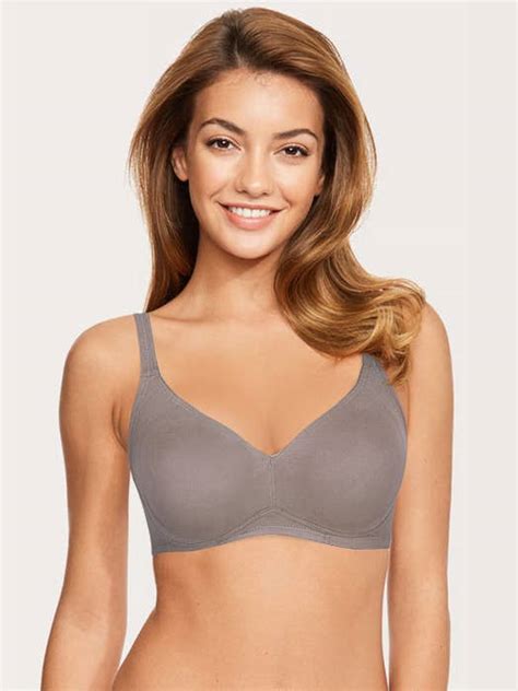 Suise Spectra Strom Front Grey Encircled Cups Soft Cotton Unpadded ...