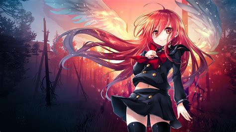 Red Haired Anime Girl Wallpapers - Wallpaper Cave