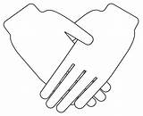 Holding Hands coloring Page  ColouringPages sketch template