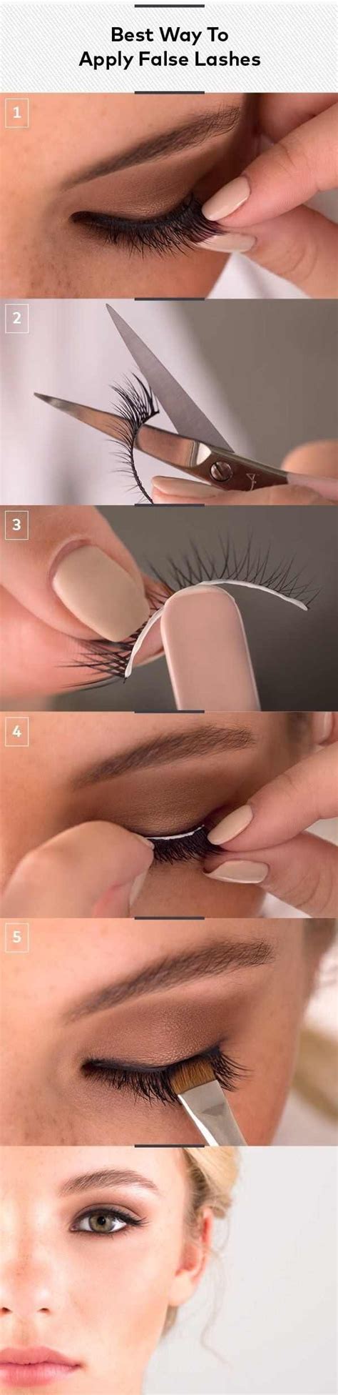 Best Way to Apply Fake Eyelashes - AllDayChic