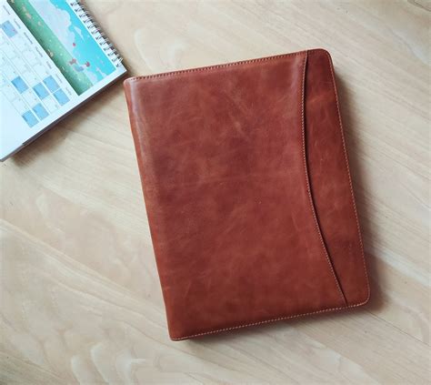 Personalized Leather Portfolio Clipboard Padfolio A4 Letter - Etsy