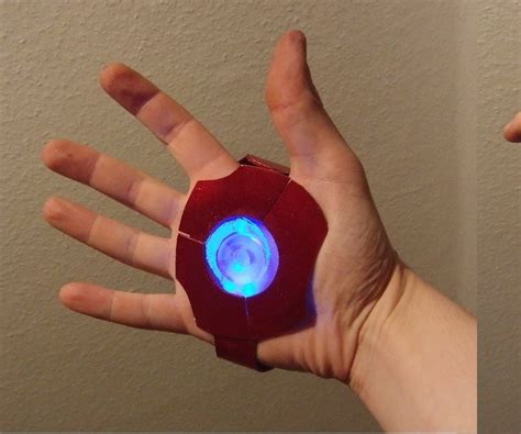 10min 5$ Iron Man Repulsor With LEDs - Instructables