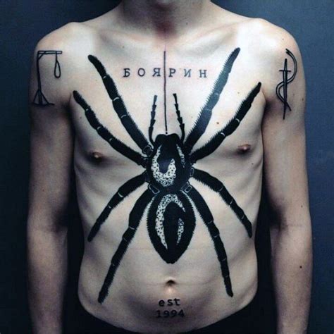 100 Scary Spider Tattoos for Men [2024 Inspiration Guide] | Spider ...