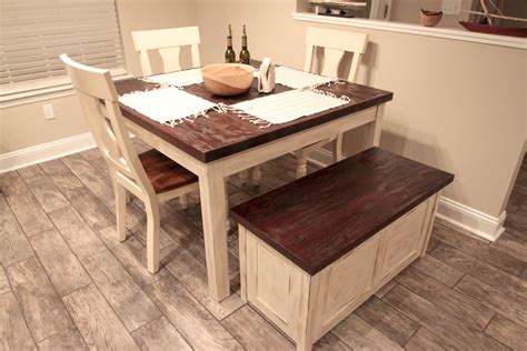 Farmhouse Table With Bench