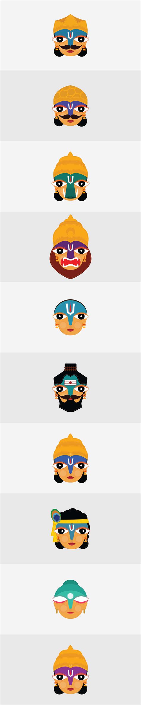 Dashavatar on Behance