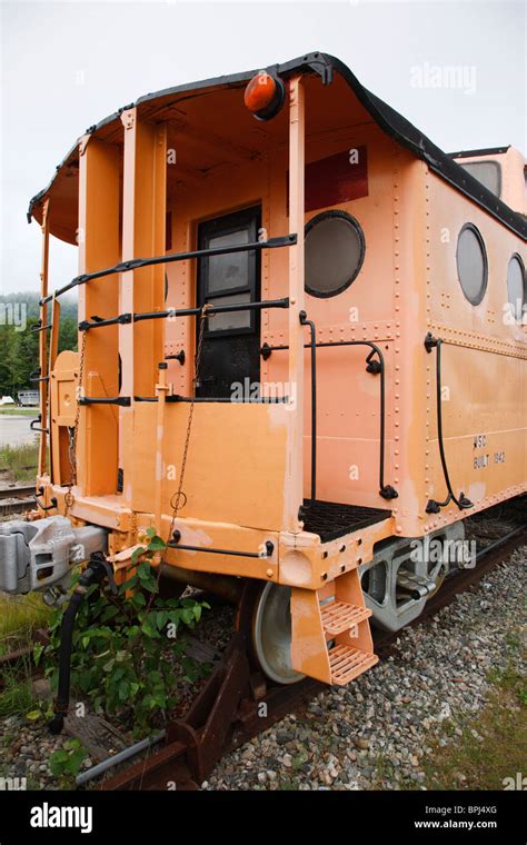 1942 caboose on display at the Grand Trunk Railroad Museum in Gorham ...