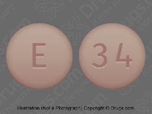 E34 Pink and Round Pill Images - Pill Identifier - Drugs.com