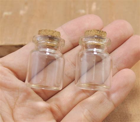 Bottlesglass Bottles 50pcs Clear Glass Bottles With | Etsy