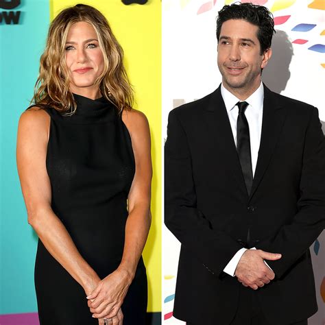 Jennifer Aniston, David Schwimmer Reveal Crushes During 'Friends' | Us ...