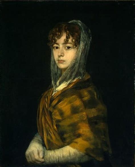 Francisco de Goya y Lucientes - "Frau Sabasa Garcia" | Pittura nera ...