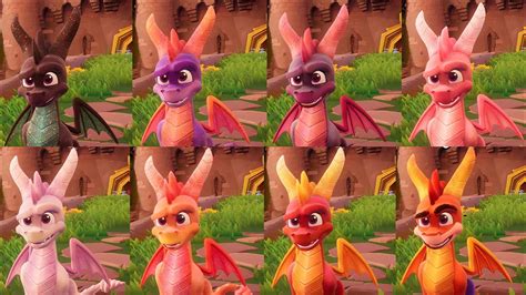 Spyro Reignited Trilogy PC Mod - Sorenova's Spyro Skinpack - YouTube