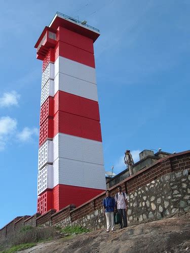 Surathkal Lighthouse | Me and Senthil in front of the Lighth… | Flickr