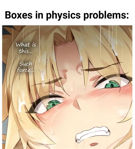 Even anime characters love physics : r/mathmemes