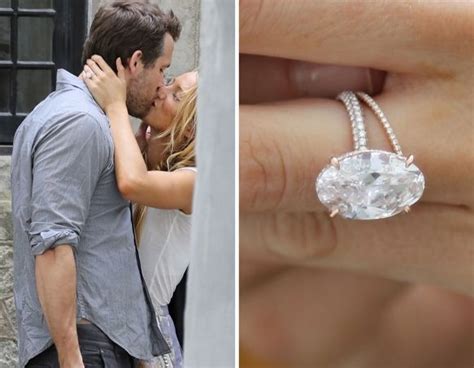 Blake Lively's ring. #diamond #pinkdiamond #blakelively #ryanreynolds # ...