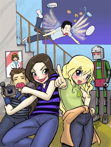 iCarly by sykoeent.deviantart.com | Icarly, Icarly and victorious, Anime