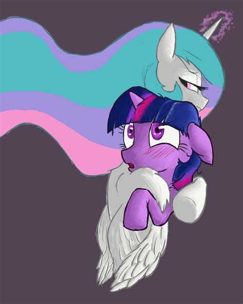 twilight sparkle and celestia by UntiltheBalloons on DeviantArt