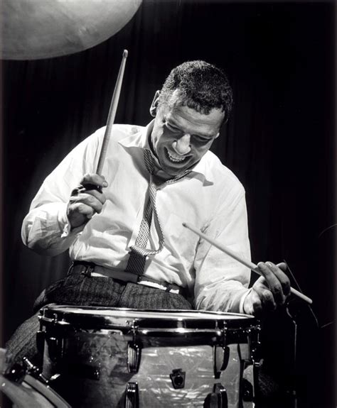 Buddy Rich, NYC, 1954 - photo by Herman Leonard | Jazz, Jazz music ...