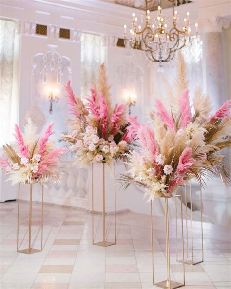 Pin by Events Fabrique on Pampas grass wedding | Wedding decorations, Wedding centerpieces ...