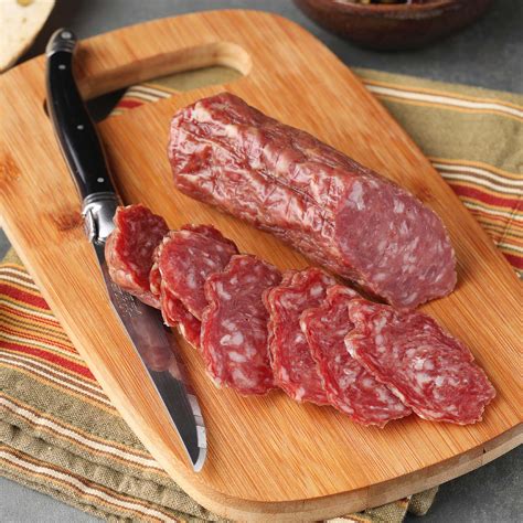 Artisanal Saucisson Sec, Dry-Cured Sausage | Shop D'Artagnan