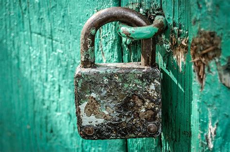 padlock, lock, barn, door, old, vintage, rust, metal, rusty, entrance | Pxfuel