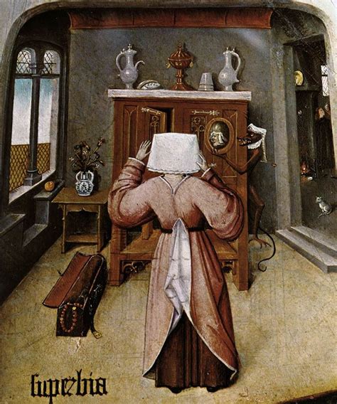 (Flanders) Bosch, Hieronymus~The Seven Deadly Sins Circa 1480 Detail