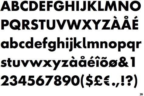 Identifont - Futura ND Alternate Bold