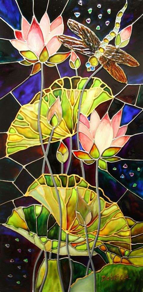 Stained glass flowers, Stained glass panels, Stained glass mosaic