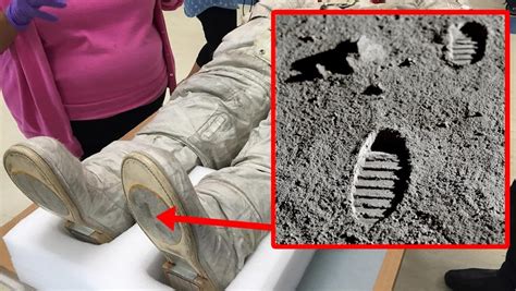 Photo Of Neil Armstrong's Spacesuit Doesn't Match Footprints On The Moon - Elite Readers