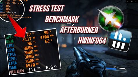 How to see FPS, Temps In-Game using Afterburner, Hwinfo64 💻Stress Test Benchmark Tutorial - YouTube