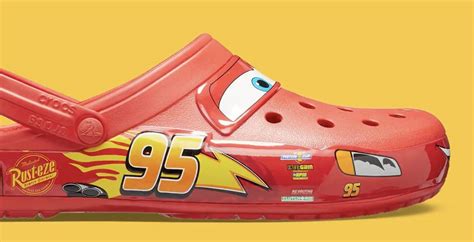 Lighting McQueen Adult Clogs Will Be Released From Crocs on April 27 - LaughingPlace.com