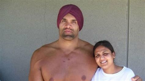 The great Khali wife (Harminder Kaur) | Love Life | Marriage | Children ...