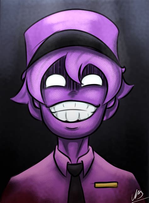 Few days ago I was bored so I drew this Purple guy/William Afton fanart ...