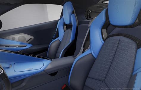 [PICS] The C8 Corvette's Tension and Twilight Blue Interior Spotted in Public - Corvette: Sales ...