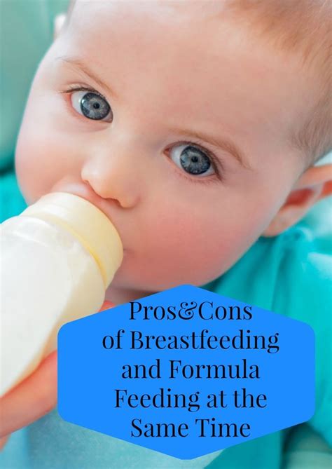 Wondering if you can supplement your breast milk with formula without causing an issue for your ...