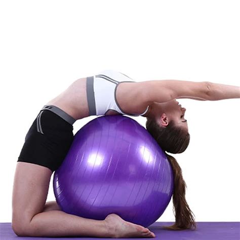 35cm Yoga Ball Exercise Gymnastic Fitness Pilates ball Balance Exercise Gym Fit Yoga Core Ball ...