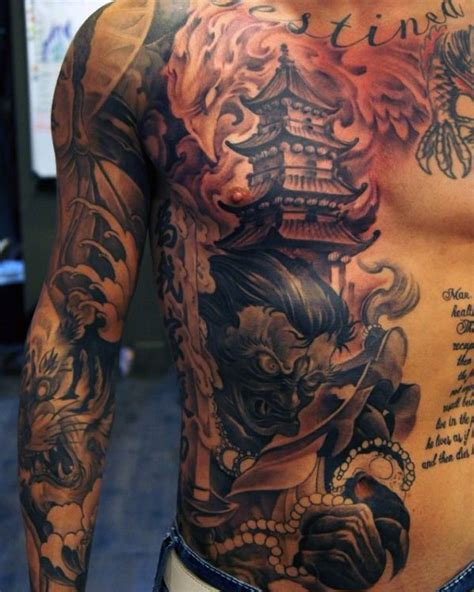 87 Men's Chest Tattoo Ideas [2024 Insipiration Guide] | Chest tattoo men, Japanese tattoos for ...