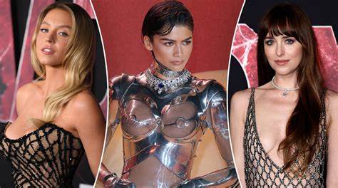 Sydney Sweeney, Dakota Johnson, Zendaya experiment with daring cutouts on the red carpet: PHOTOS ...