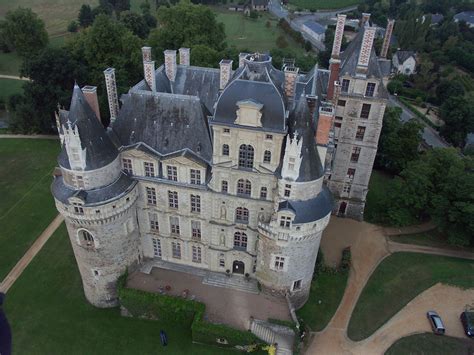 aerial | Chateau de brissac, Brissac, Brissac quincé