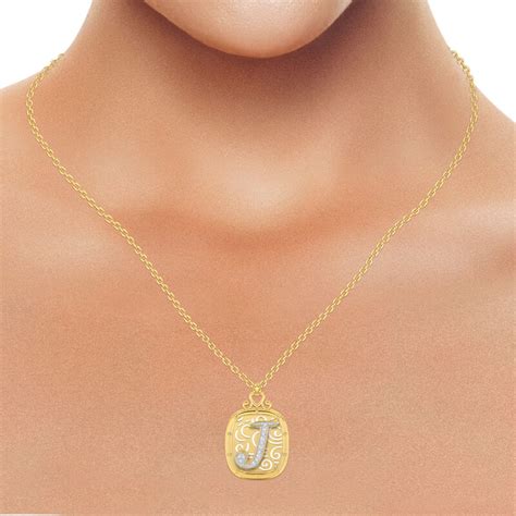 The Diamond Initial Pendant