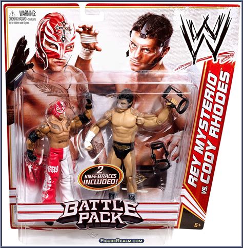 Rey Mysterio vs. Cody Rhodes - WWE Battle Packs - Series 13 - Mattel ...