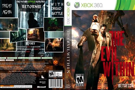 The Evil Within Xbox 360 Box Art Cover by Hoveiat