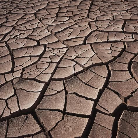 'Deep Cracks in the Desert' Photographic Print | Art.com | Texture photography, Patterns in ...