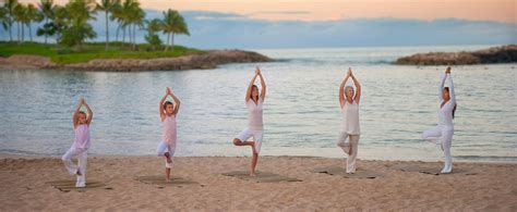 Yoga on The Beach | Aulani Hawaii Resort & Spa