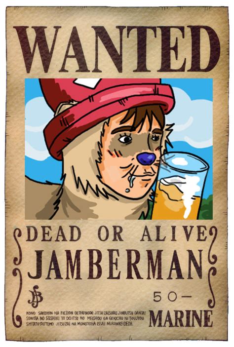 Jamberman - Chopper Wanted by crispychickencosplay on DeviantArt