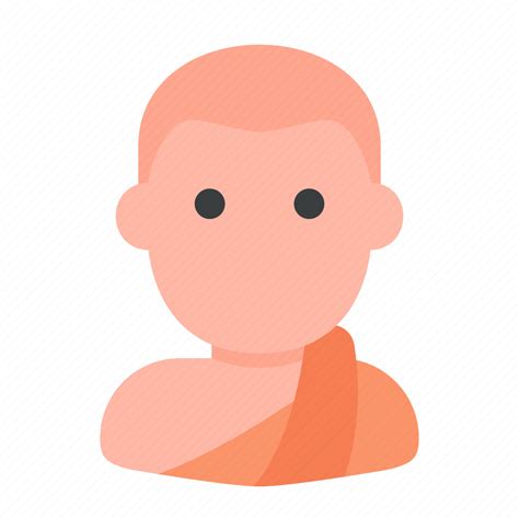 Avatar, buddhist, monk, people, profile, social, user icon - Download on Iconfinder