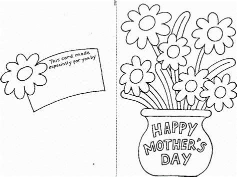 card mothers day coloring pages >> Disney Coloring Pages