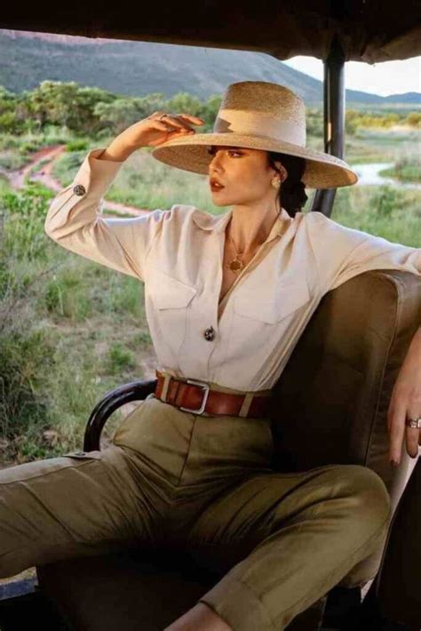 Explorer Archetype In Style And Personal Wardrobe Safari Outfit Women, Safari Outfits, Chic ...