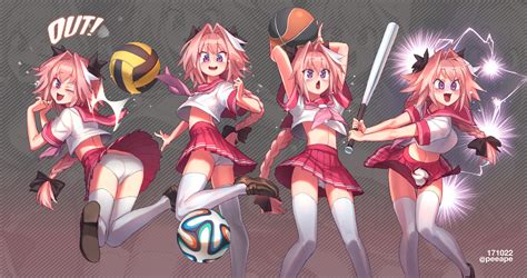 Astolfo touches the balls by peeape on DeviantArt